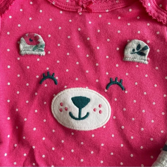 CARTER’S BEAR FLORAL MATCHING SET - Picture 2 of 5